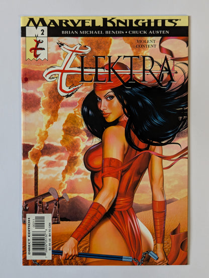 Elektra #2 Marvel Comic Book