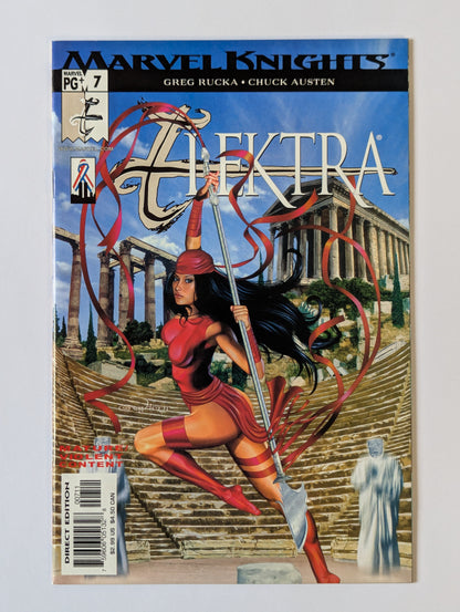 Elektra #7 Marvel Comic Book