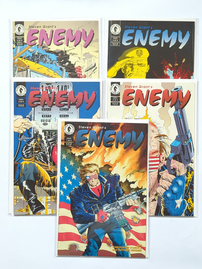 Enemy #1-5 Complete Limited Series Dark Horse Comic Book Set