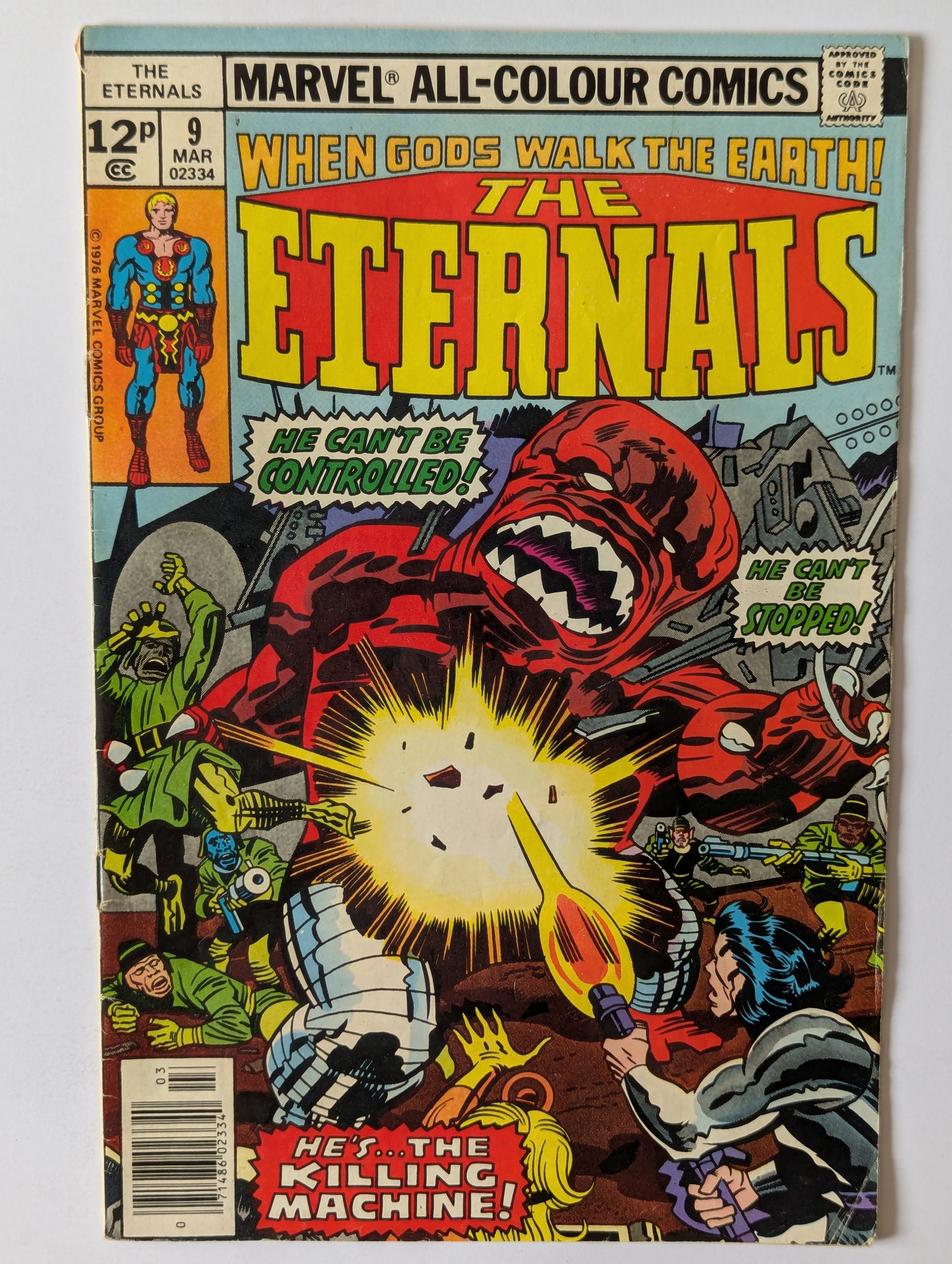 Eternals #9 Marvel Comic Book