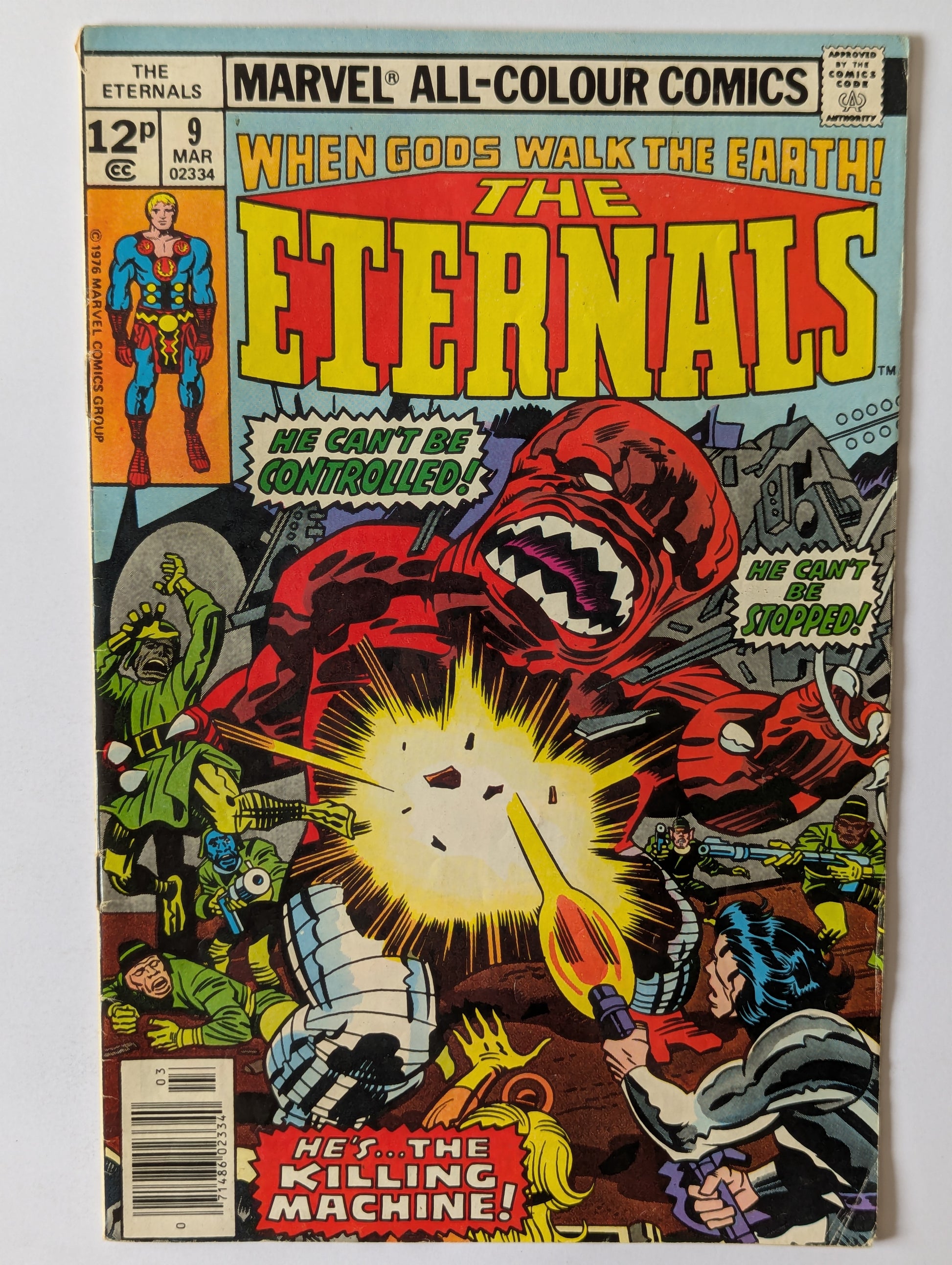 Eternals #9 Marvel Comic Book