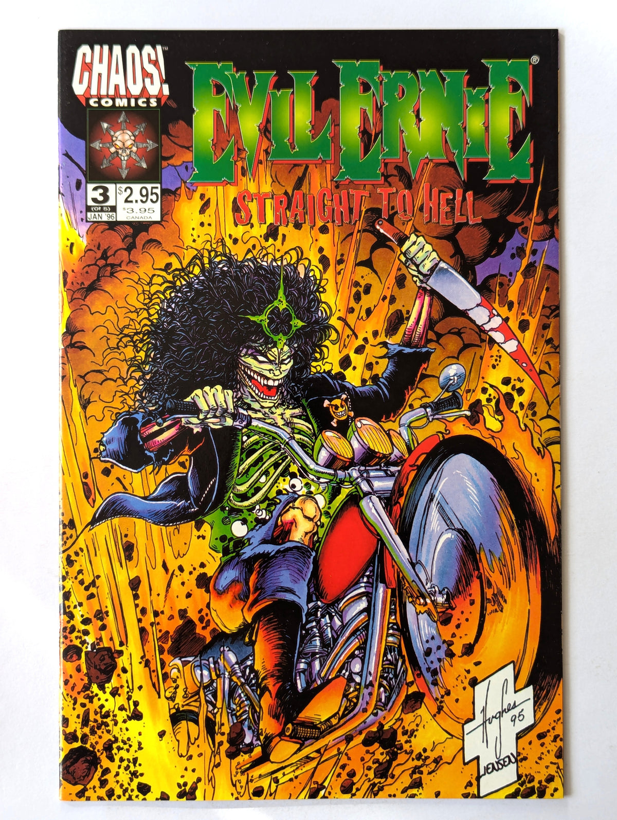 Evil Ernie Straight to Hell #3 Chaos! Comic Book