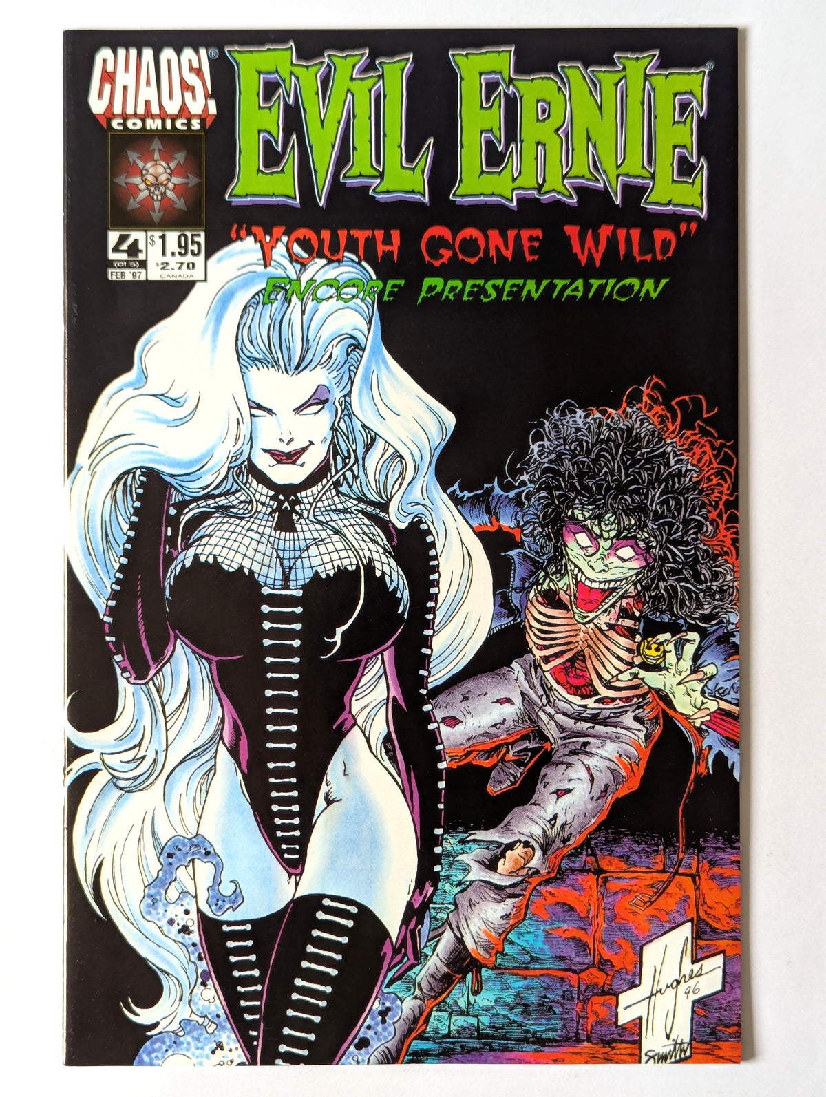 Evil Ernie Straight to Hell #4 Chaos! Comic Book