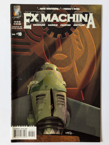 Ex Machina #10 Wildstorm Comic Book