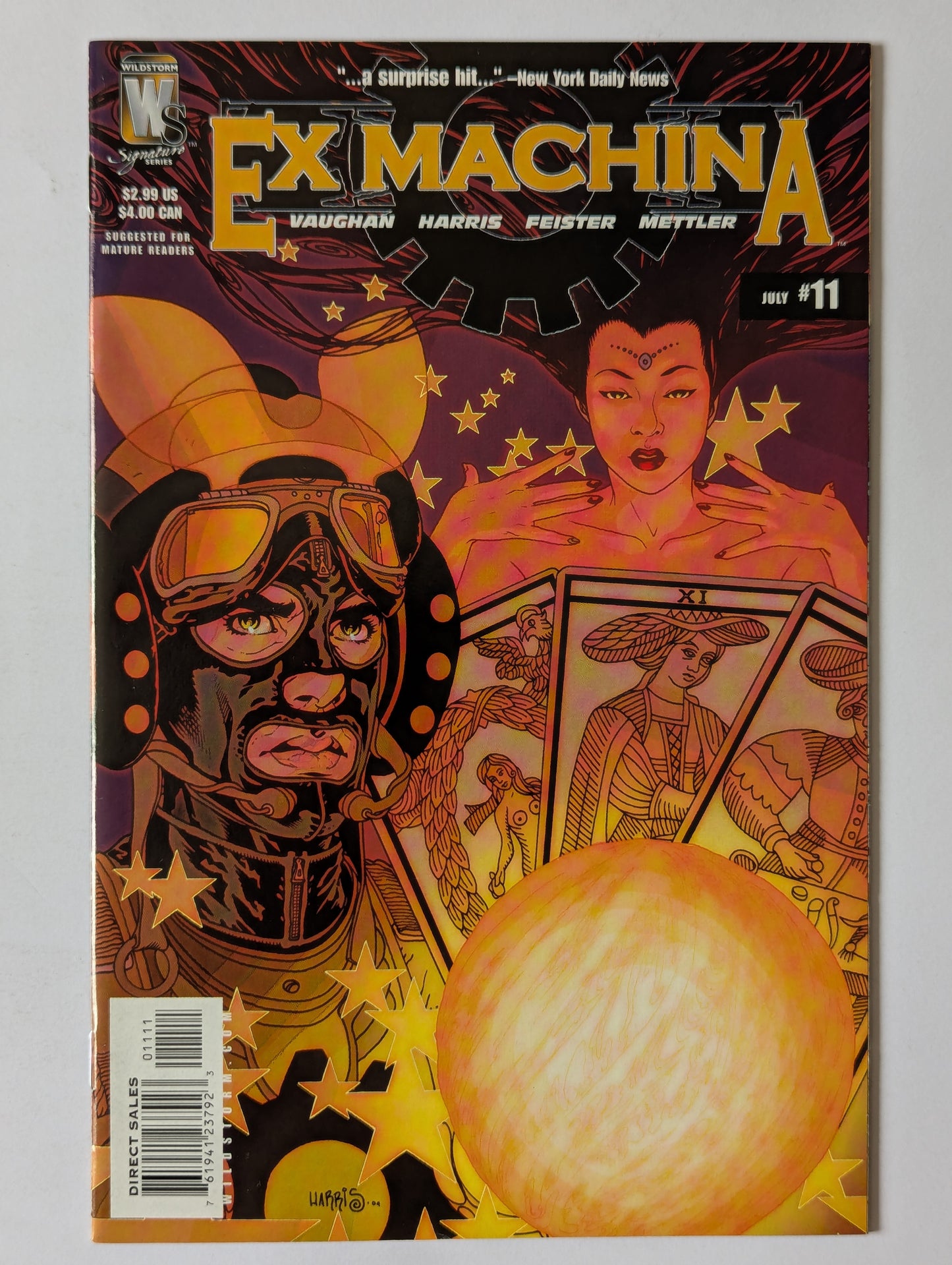 Ex Machina #11 Wildstorm Comic Book