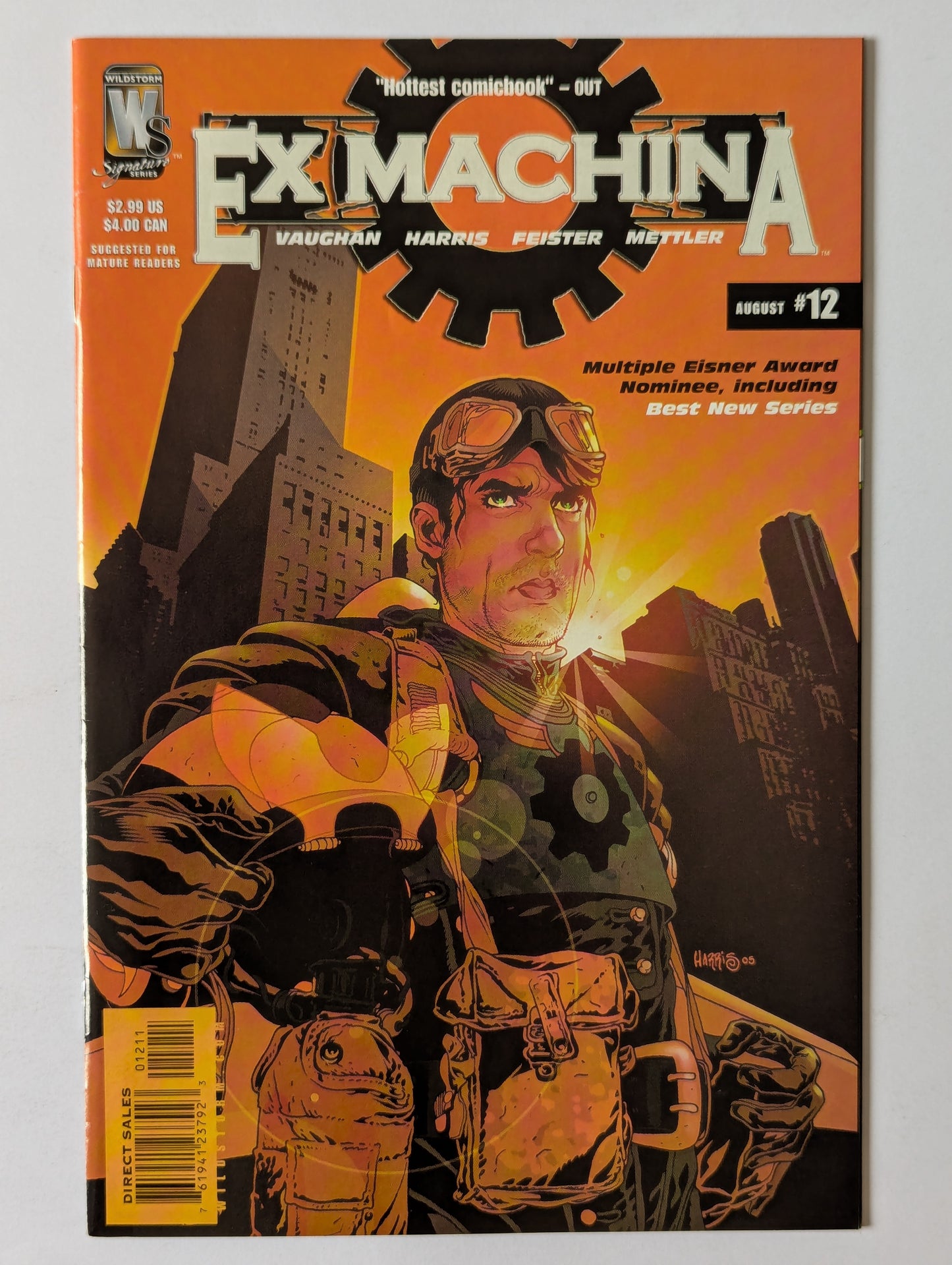 Ex Machina #12 Wildstorm Comic Book