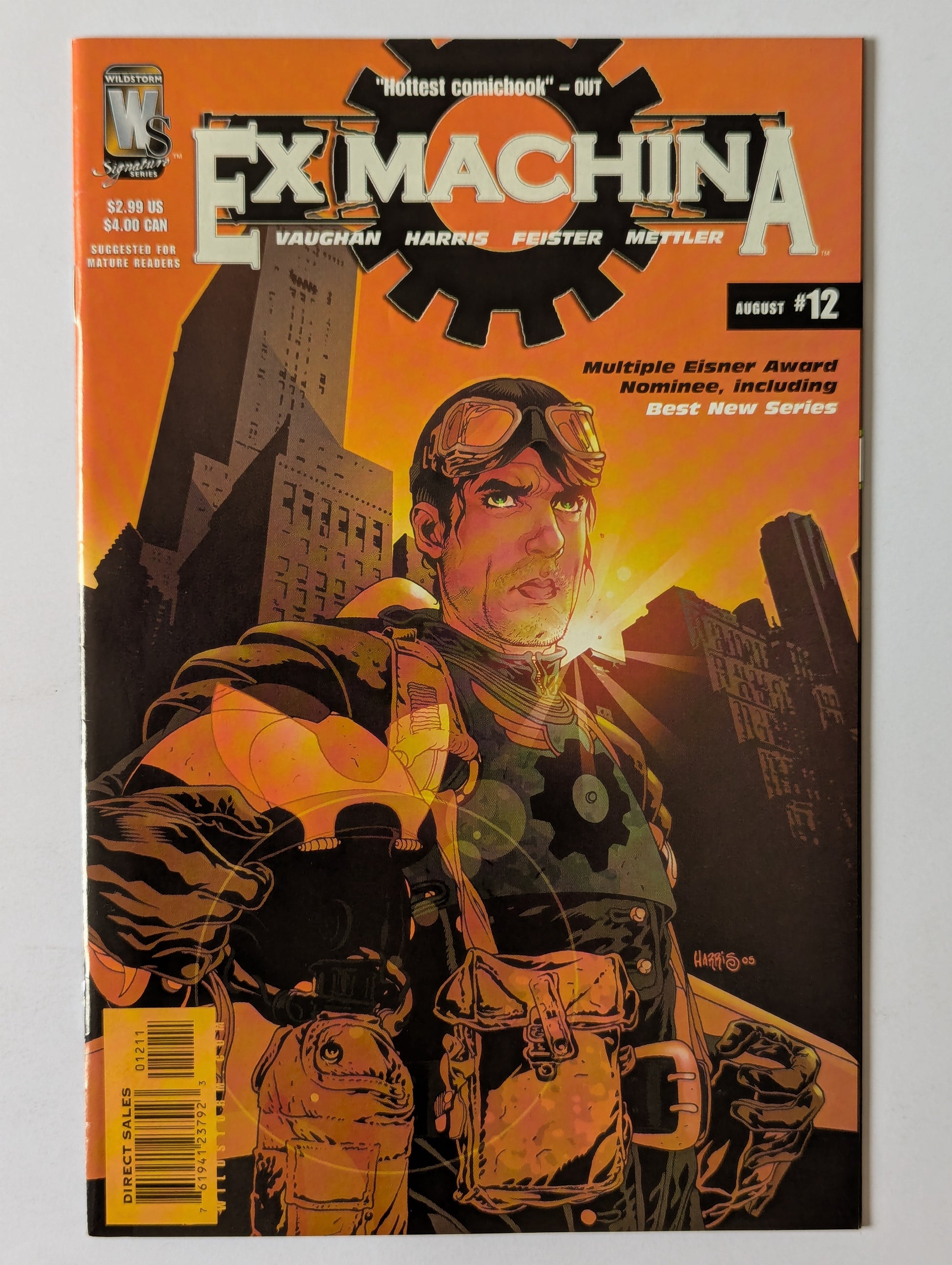 Ex Machina #12 Wildstorm Comic Book