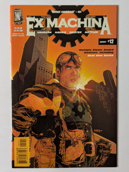 Ex Machina #12 Wildstorm Comic Book