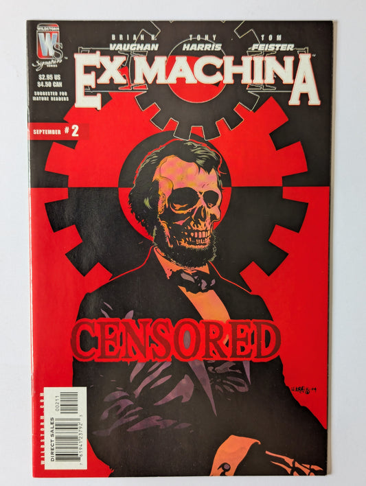 Ex Machina #2 Wildstorm Comic Book