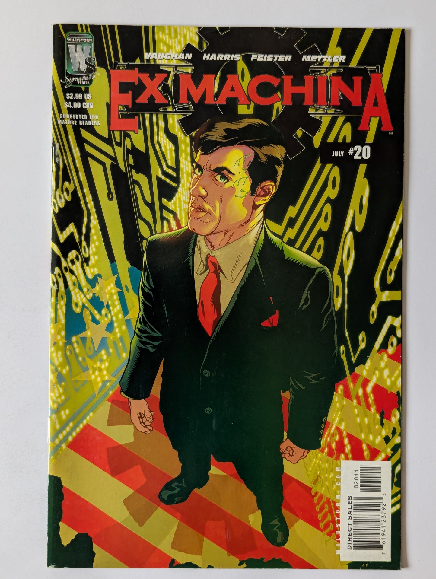 Ex Machina #20 Wildstorm Comic Book