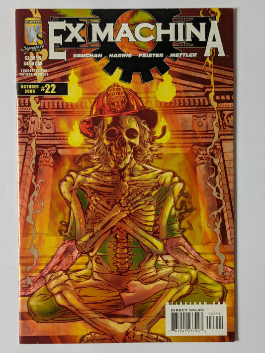 Ex Machina #22 Wildstorm Comic Book