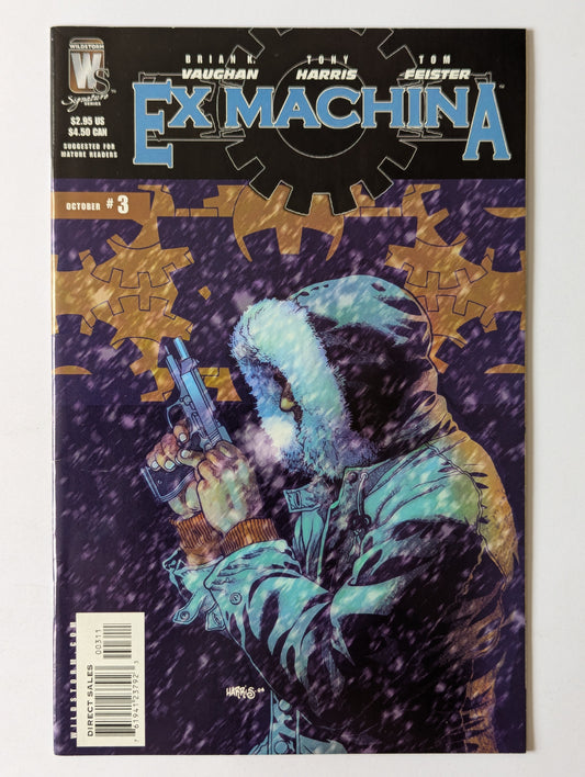 Ex Machina #3 Wildstorm Comic Book
