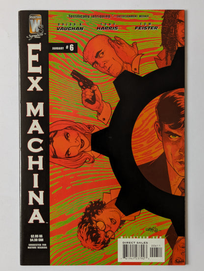 Ex Machina #6 Wildstorm Comic Book