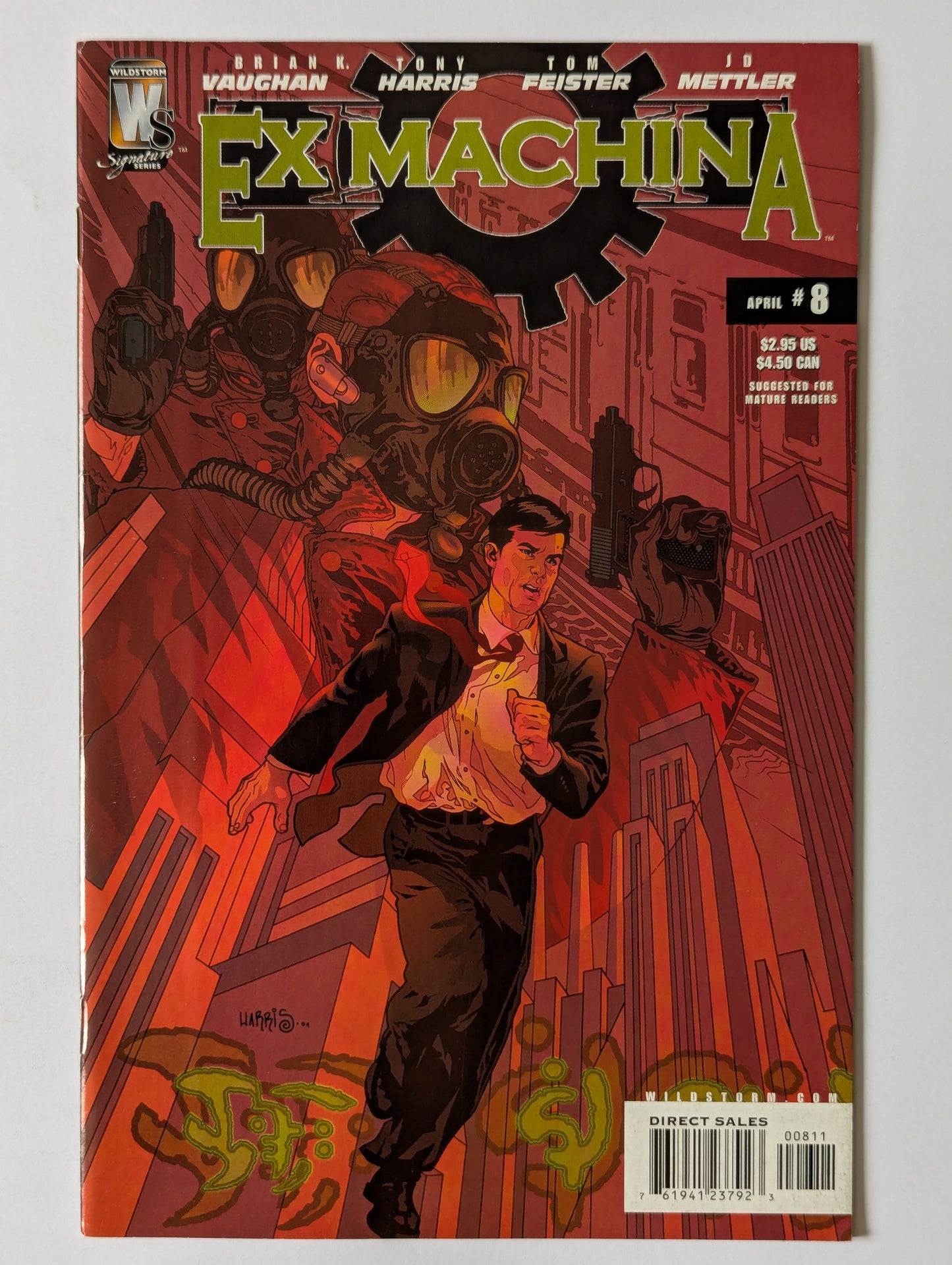 Ex Machina #8 Wildstorm Comic Book