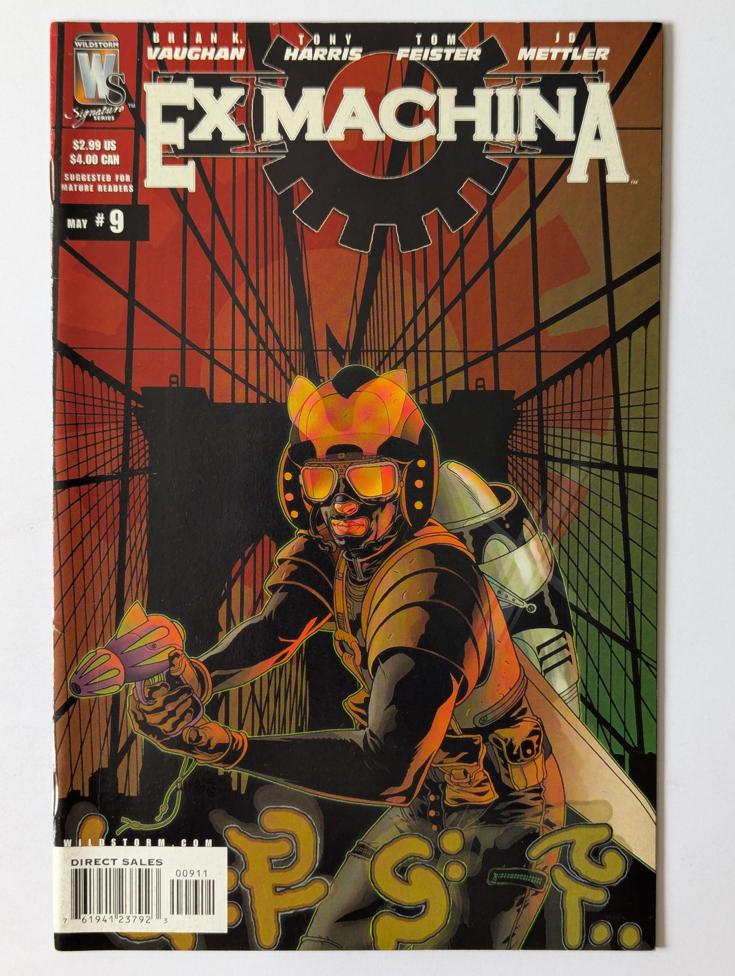 Ex Machina #9 Wildstorm Comic Book