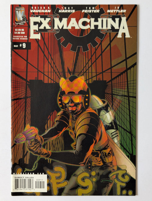 Ex Machina #9 Wildstorm Comic Book