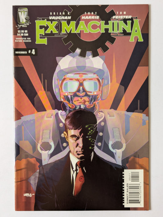Ex Machina #4 Wildstorm Comic Book