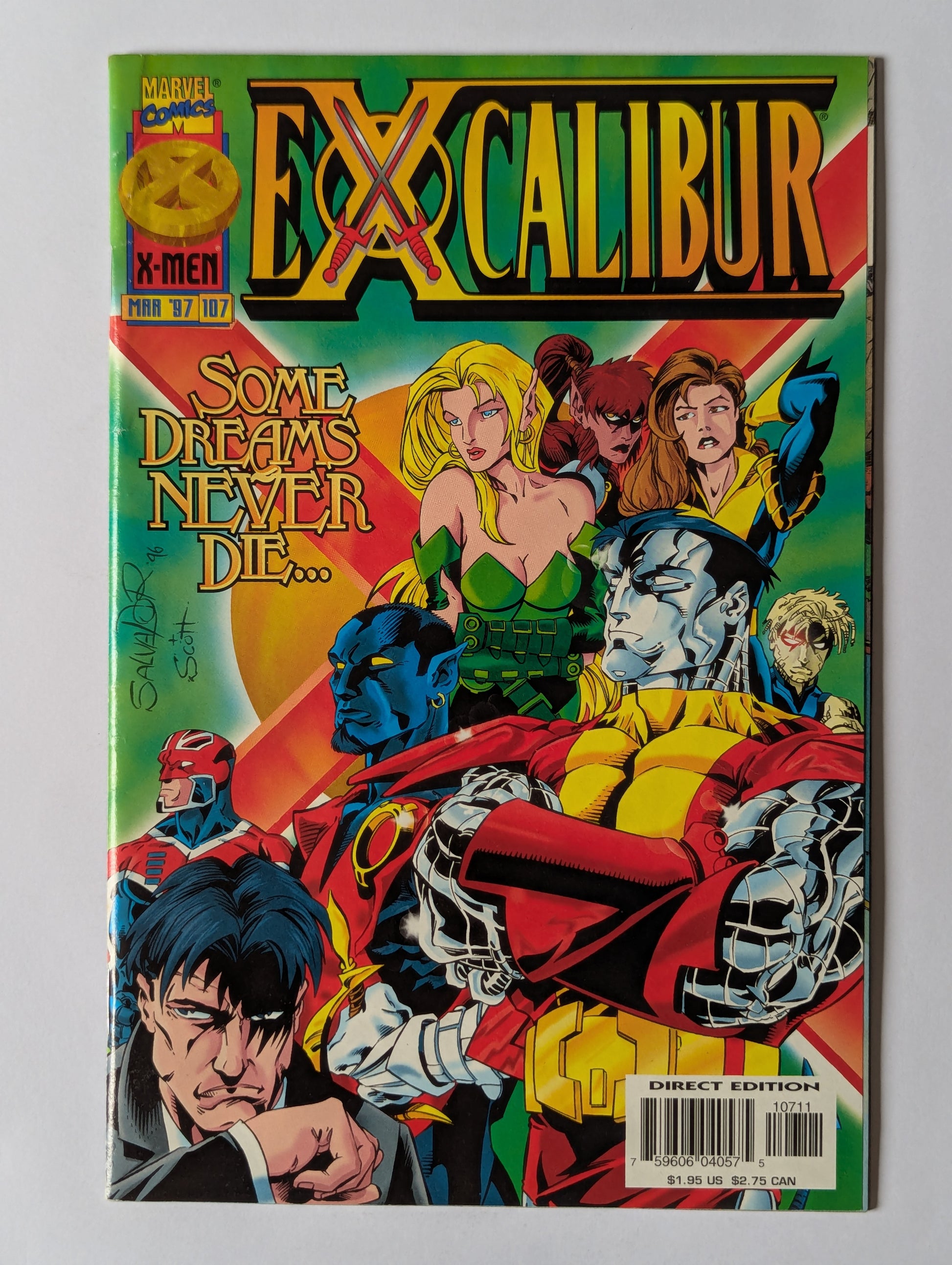 Excalibur #107 Marvel Comic Book