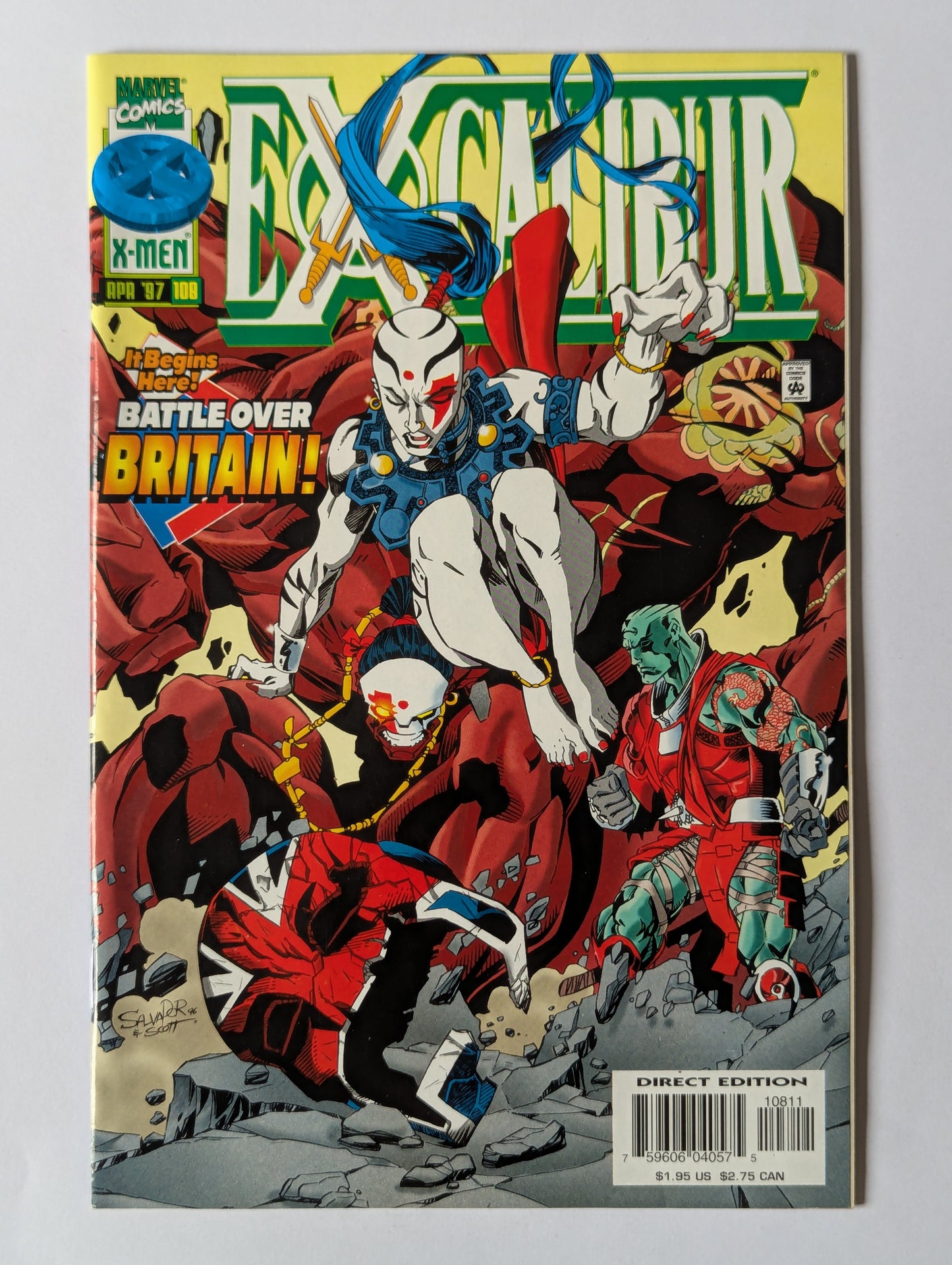 Excalibur #108 Marvel Comic Book