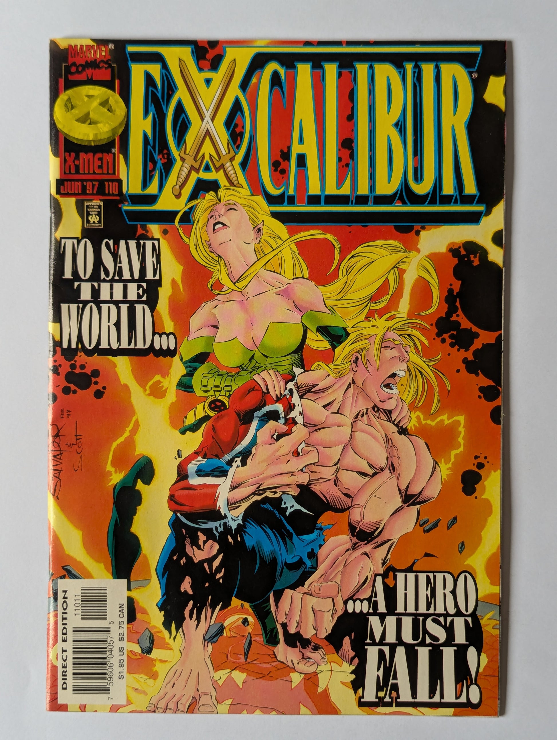 Excalibur #110 Marvel Comic Book