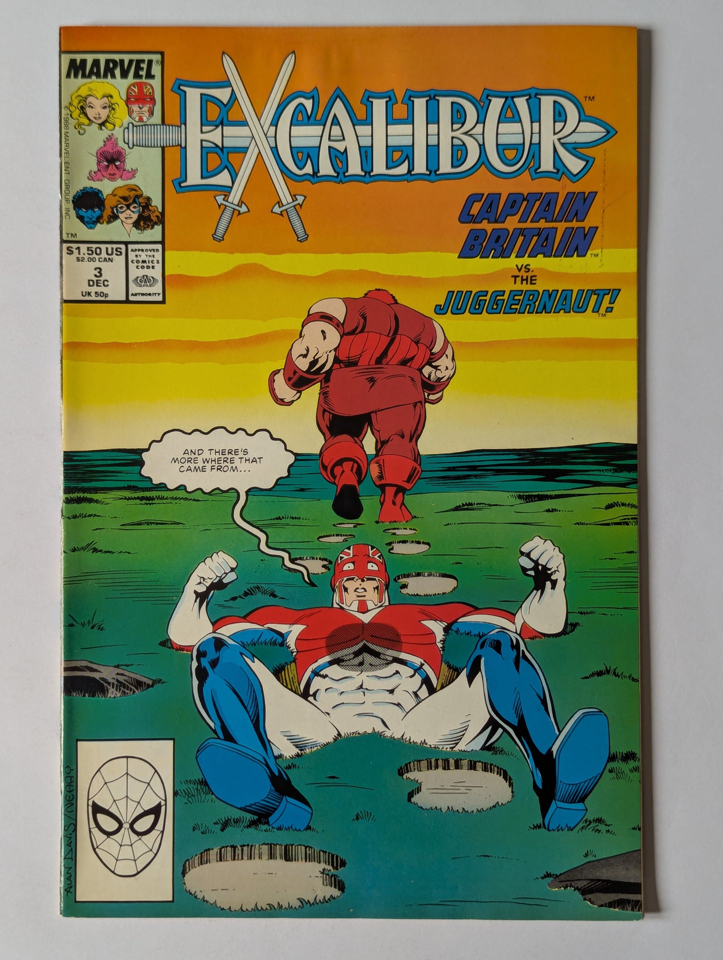 Excalibur #3 Marvel Comic Book
