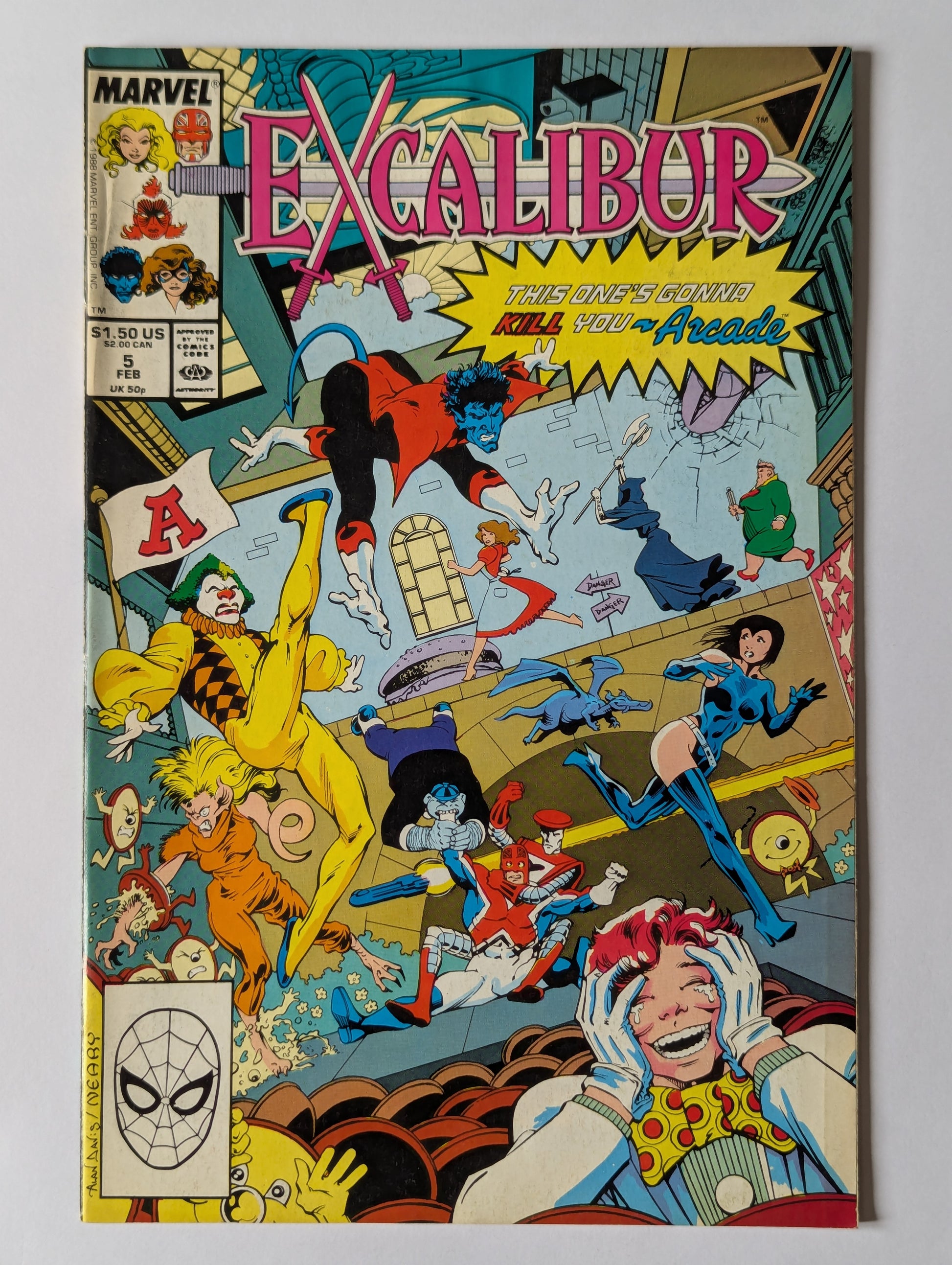 Excalibur #5 Marvel Comic Book