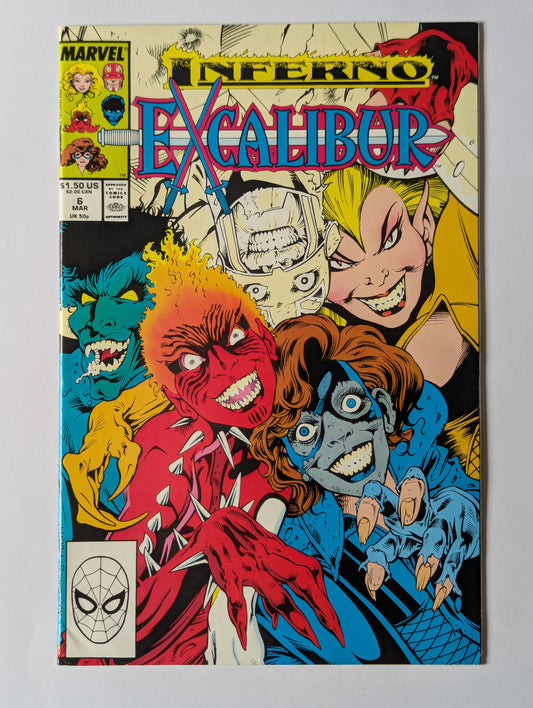 Excalibur #6 Marvel Comic Book