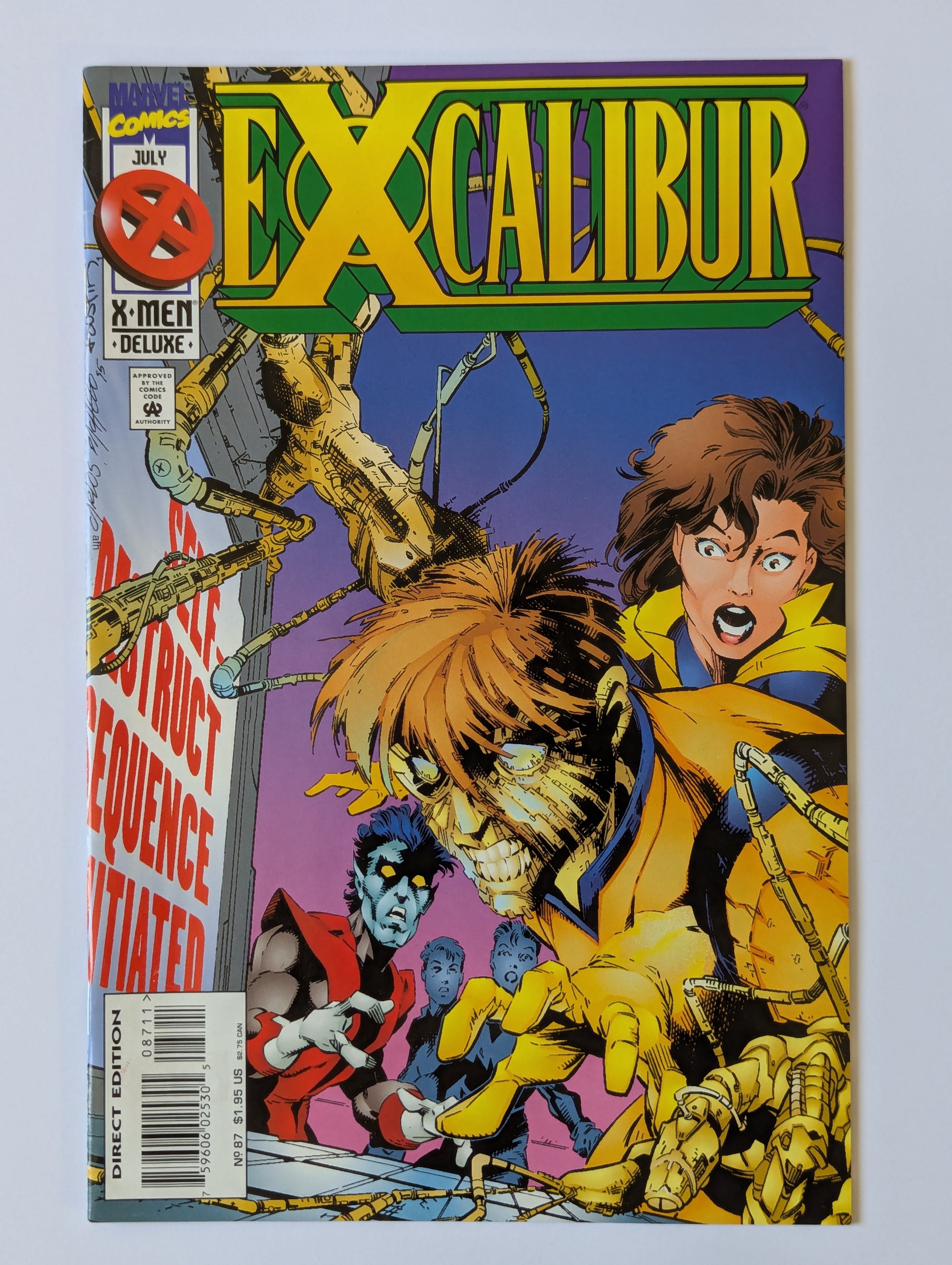 Excalibur #87 Marvel Comic Book