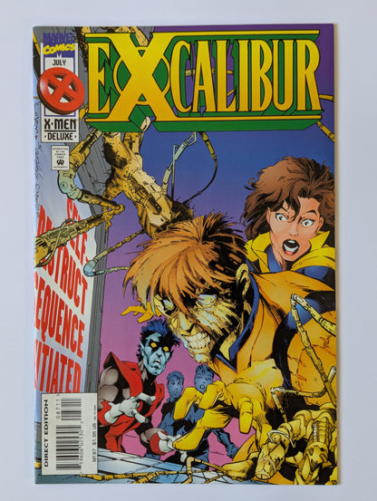 Excalibur #87 Marvel Comic Book