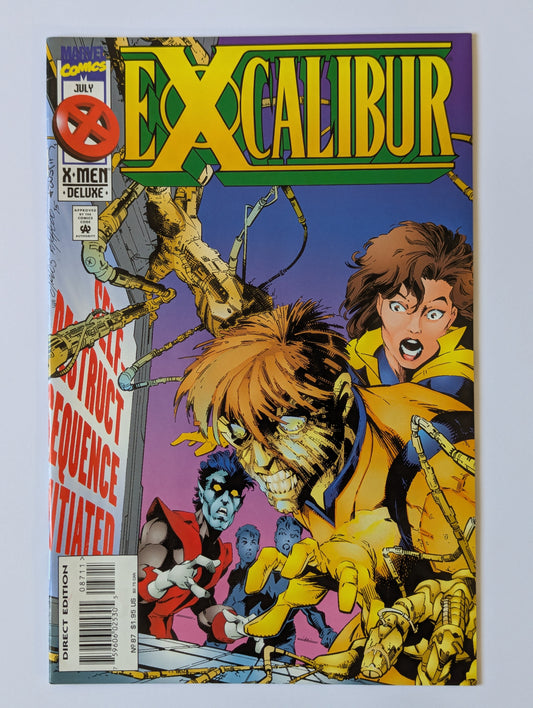 Excalibur #87 Marvel Comic Book