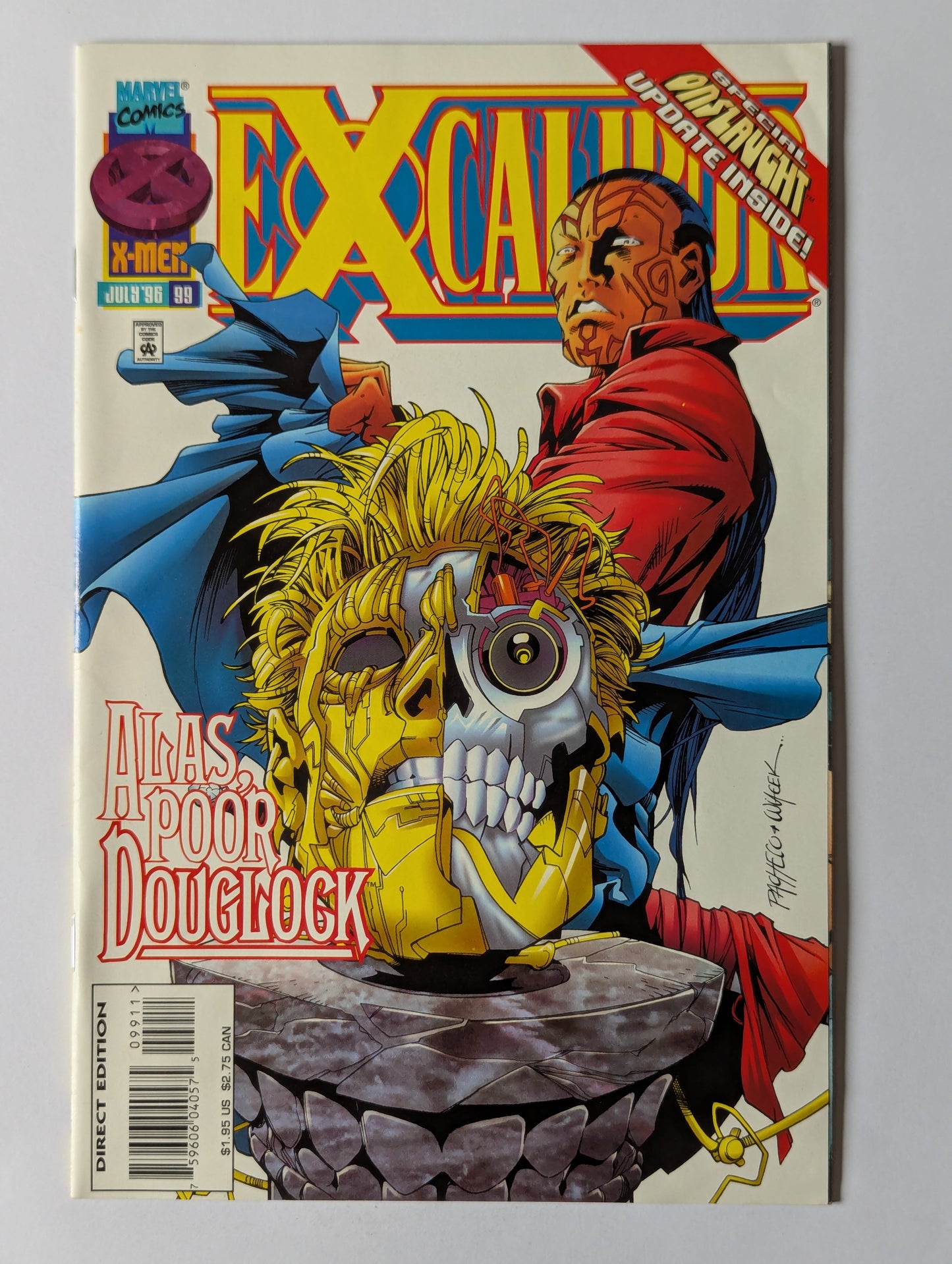 Excalibur #99 Marvel Comic Book