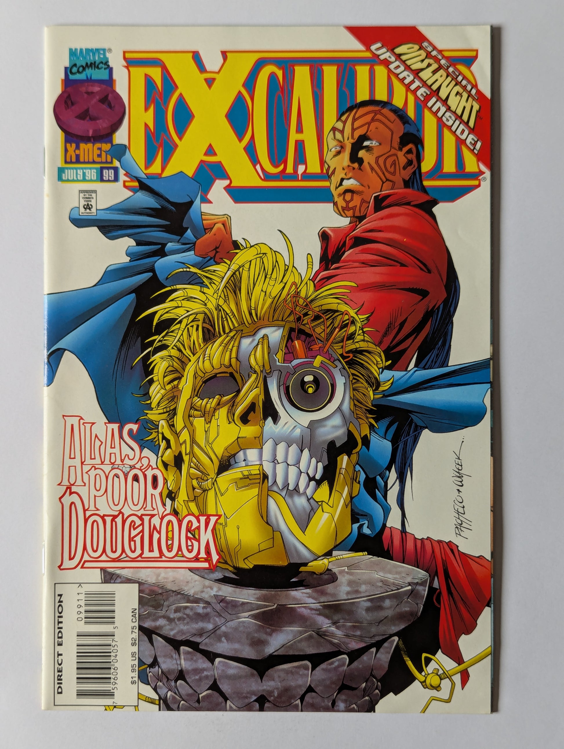 Excalibur #99 Marvel Comic Book