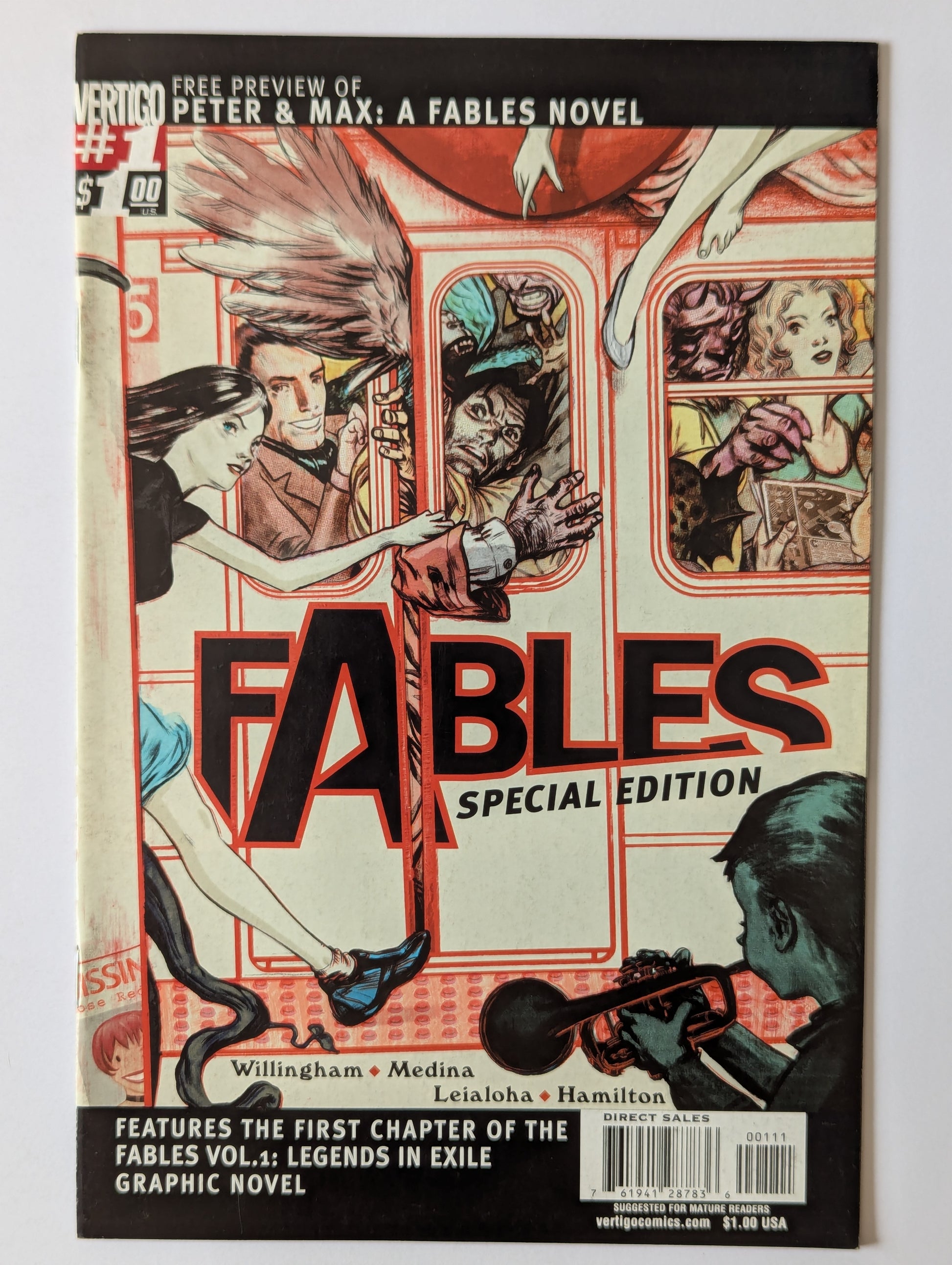Fables #1: Special Edition DC Vertigo Comic Book