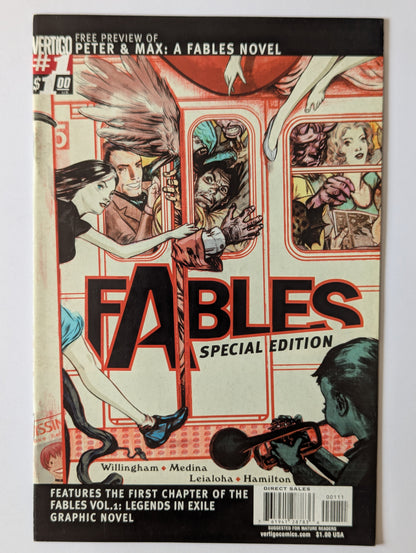 Fables #1: Special Edition DC Vertigo Comic Book