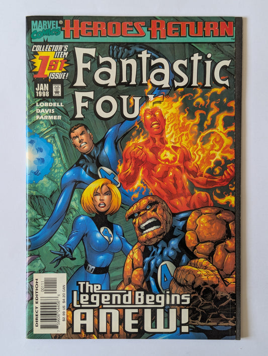 Fantastic Four #1 Marvel Comic Book