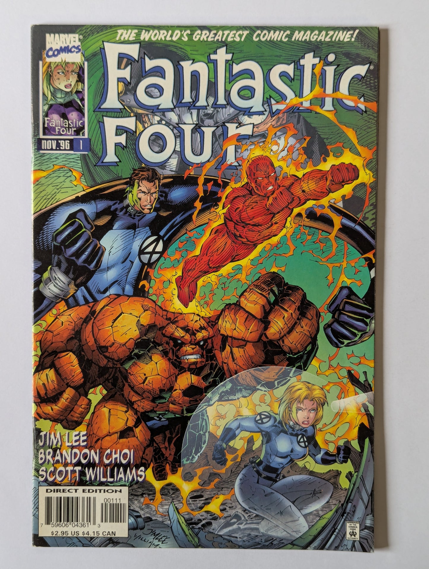 Fantastic Four #1 Marvel Comic Book