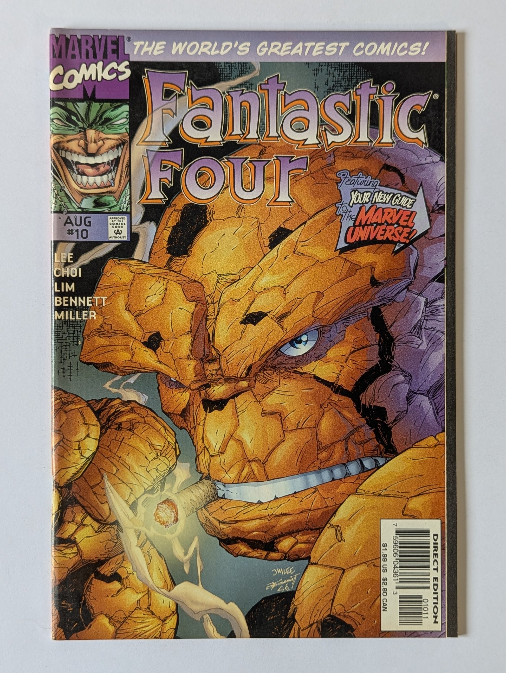 Fantastic Four #10 Marvel Comic Book
