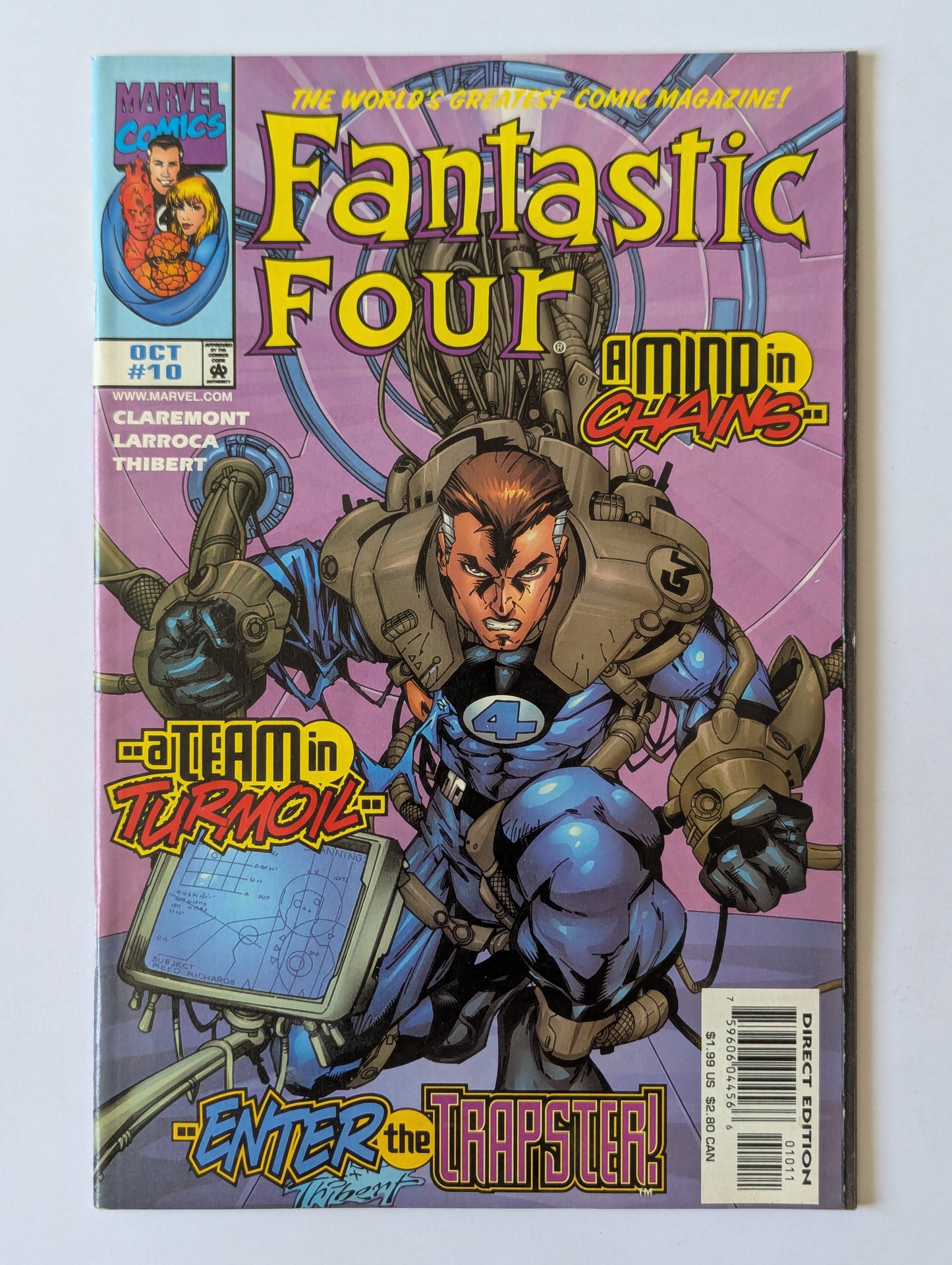 Fantastic Four #10 Marvel Comic Book