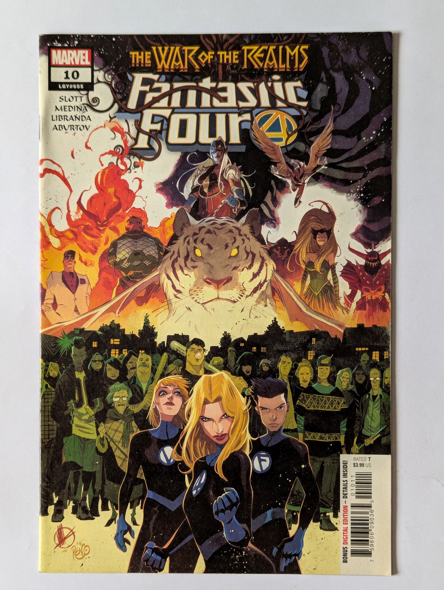 Fantastic Four #10 Marvel Comic Book
