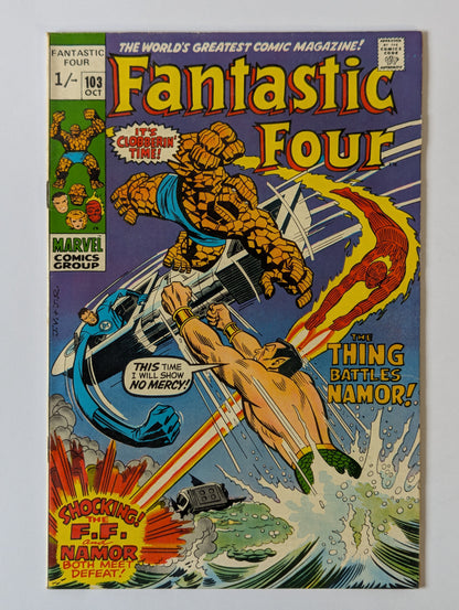 Fantastic Four #103 Marvel Comic Book