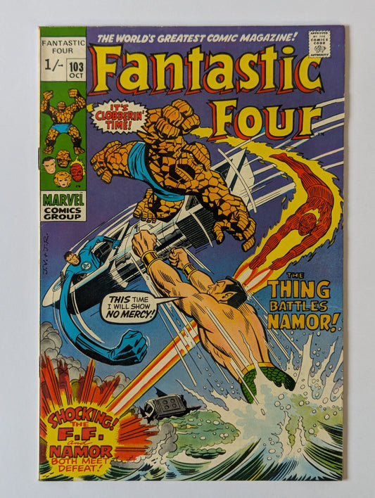 Fantastic Four #103 Marvel Comic Book