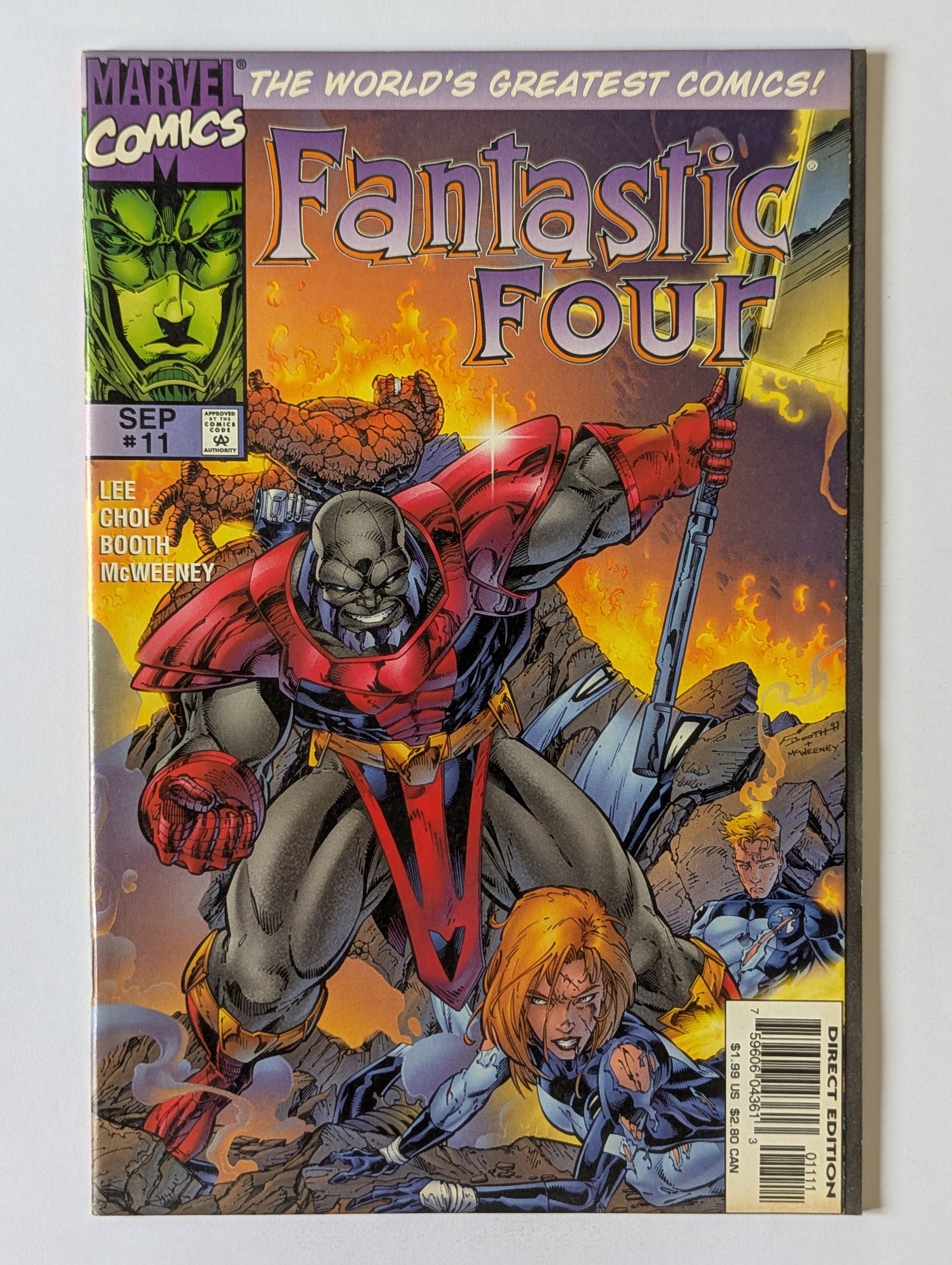 Fantastic Four #11 Marvel Comic Book
