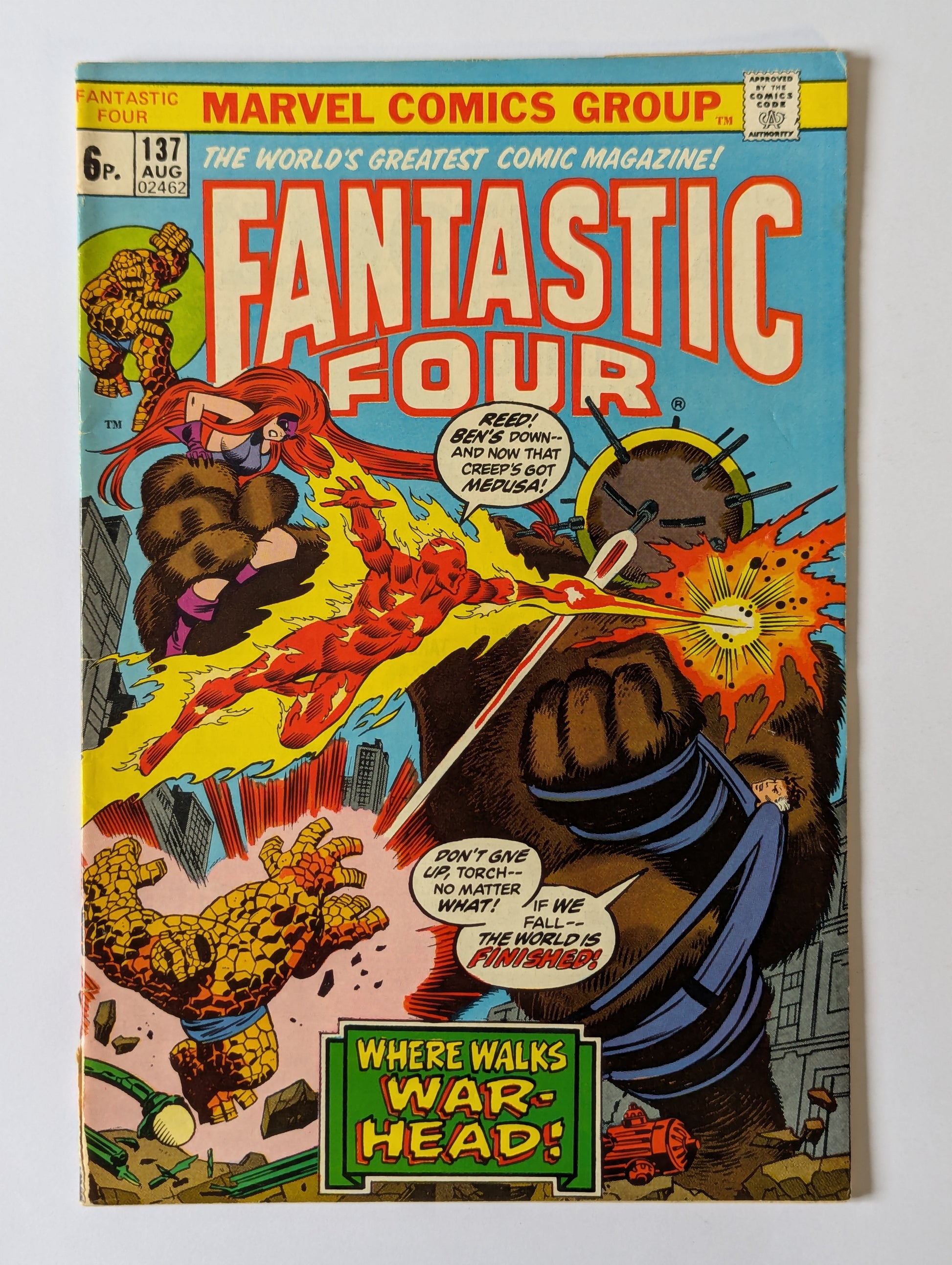 Fantastic Four #137 Marvel Comic Book