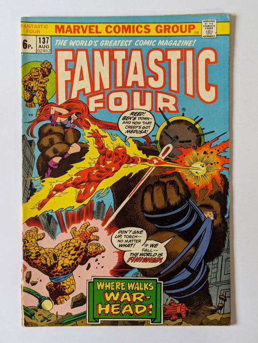 Fantastic Four #137 Marvel Comic Book