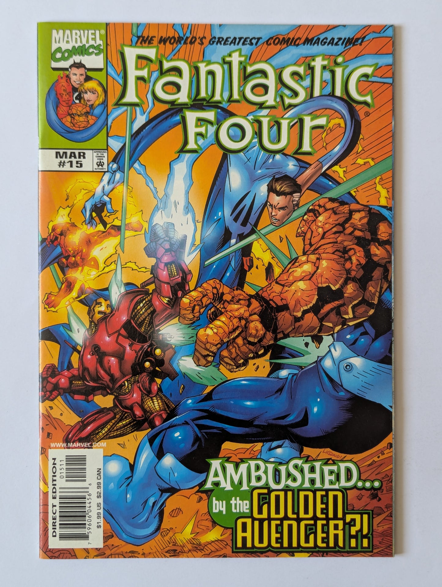 Fantastic Four #15 Marvel Comic Book