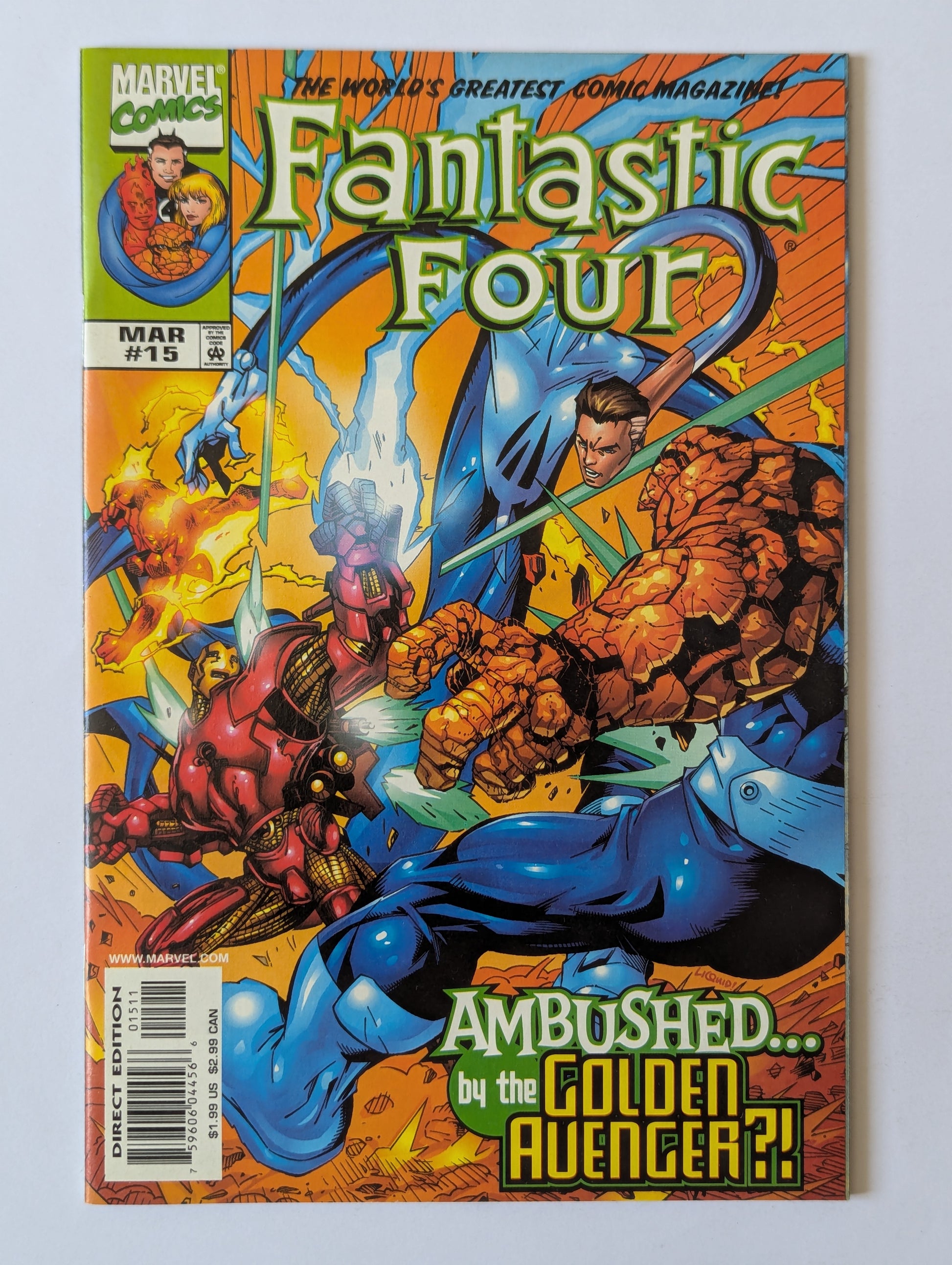Fantastic Four #15 Marvel Comic Book