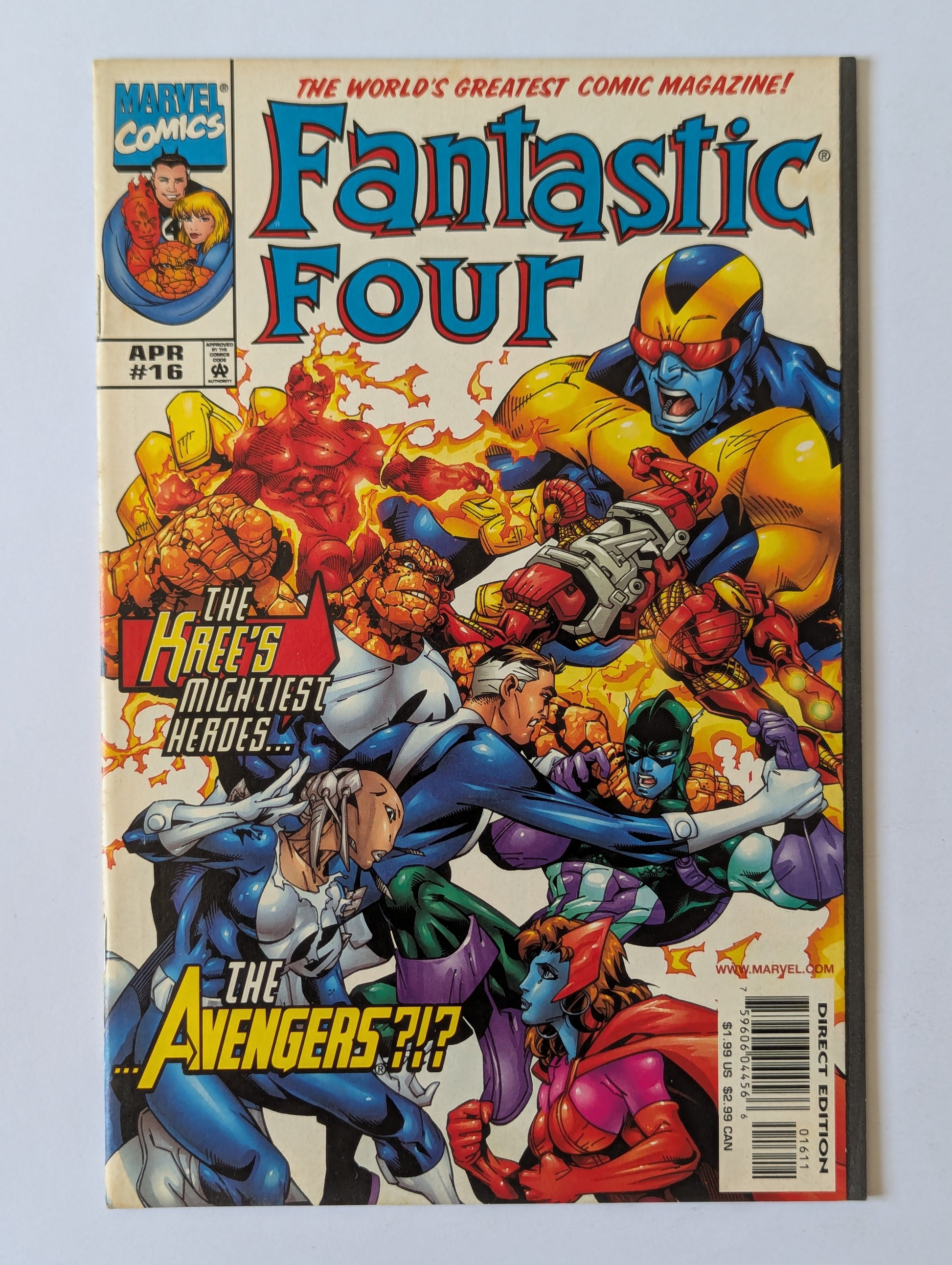 Fantastic Four #16 Marvel Comic Book