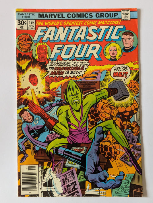 Fantastic Four #176 Marvel Comic Book