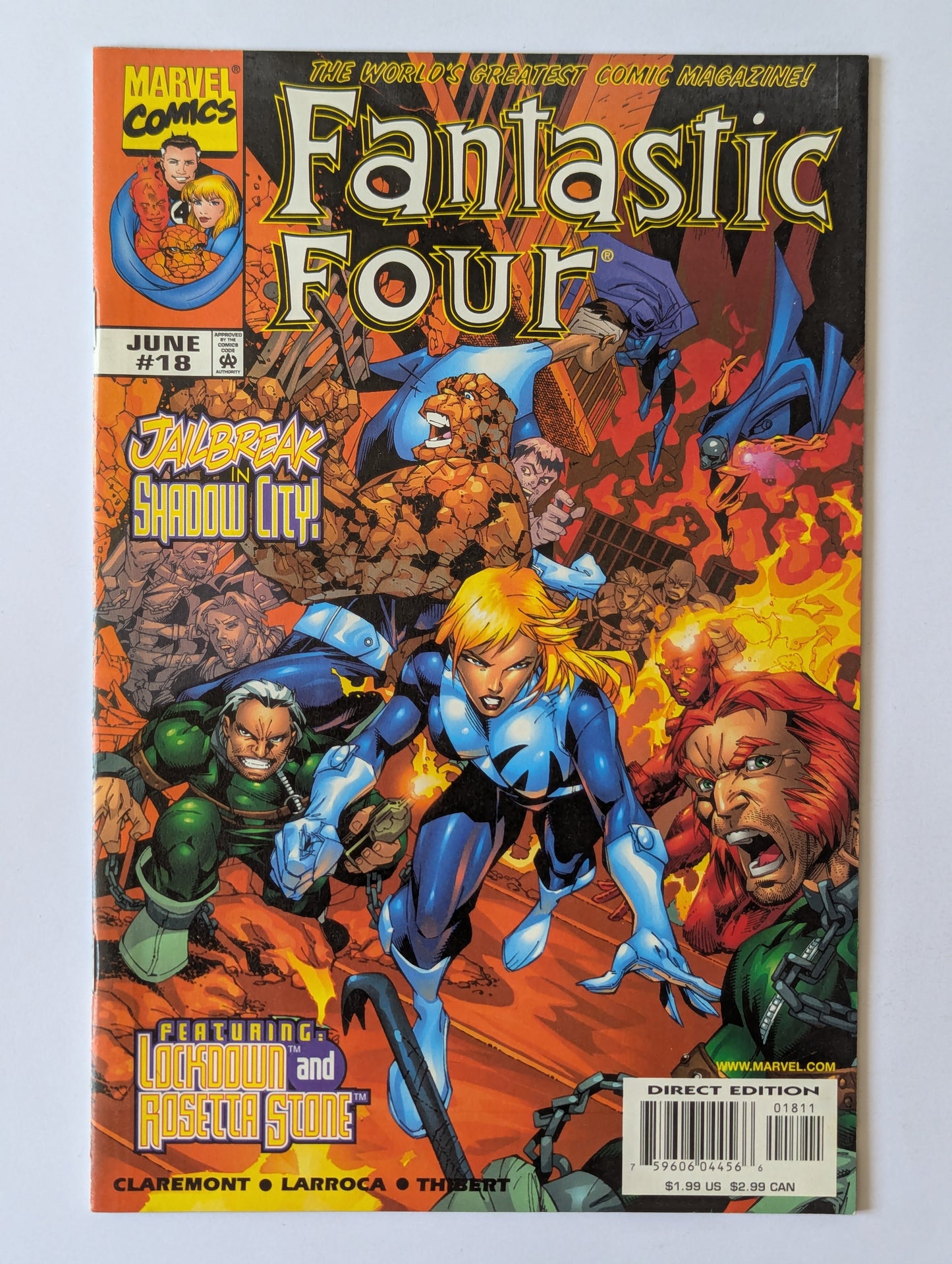 Fantastic Four #18 Marvel Comic Book