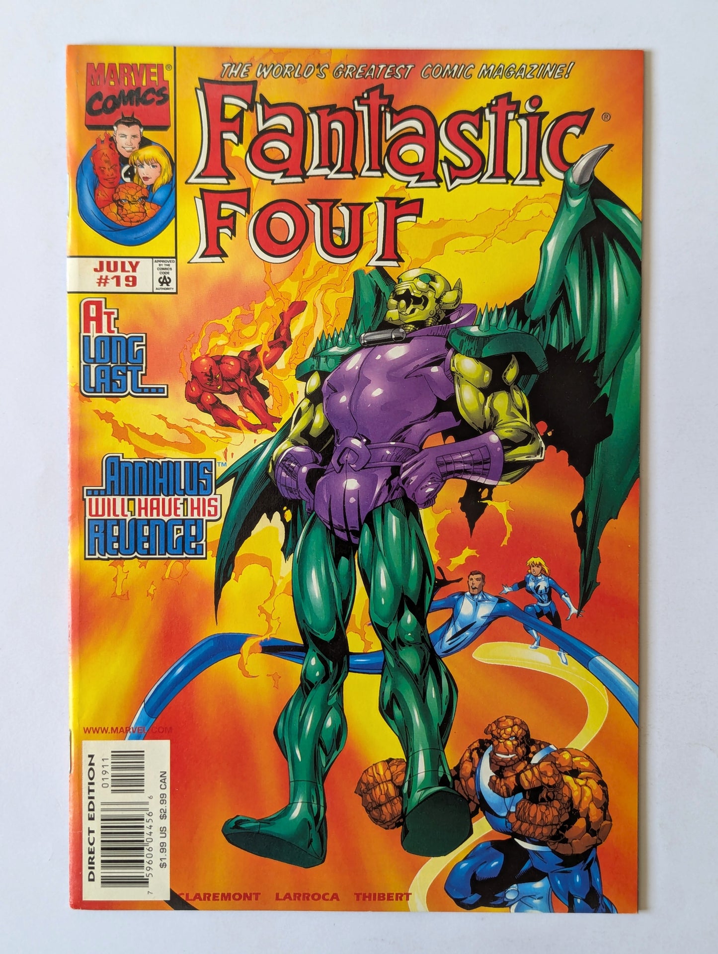 Fantastic Four #19 Marvel Comic Book
